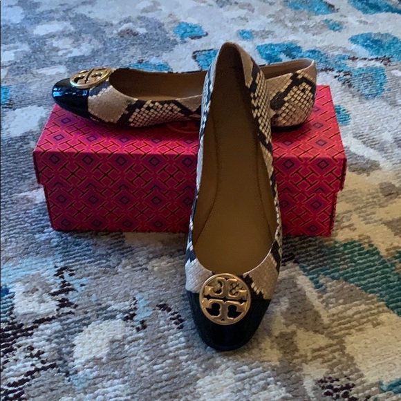 Tory Burch Shoes - Tory Burch flats - worn only once!